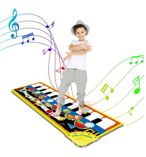 Kids Musical Mat Piano Mat Gigantic Keyboard Play Mat Dancing Mat Musical Toys