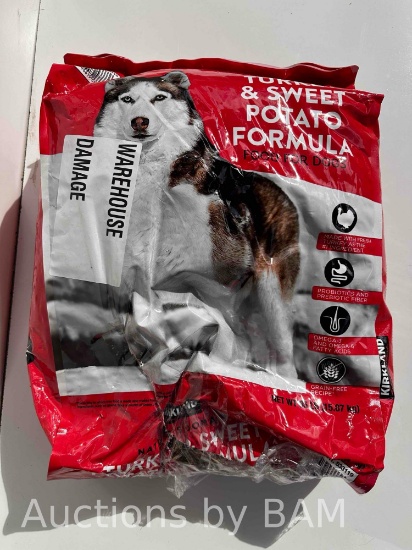Kirkland Signature Turkey & Sweet Potato Dog Food ? 35 lbs