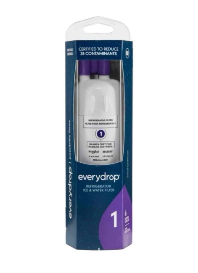 everydrop by Whirlpool Ice and Water Refrigerator Filter 1, EDR1RXD1, Single-Pack