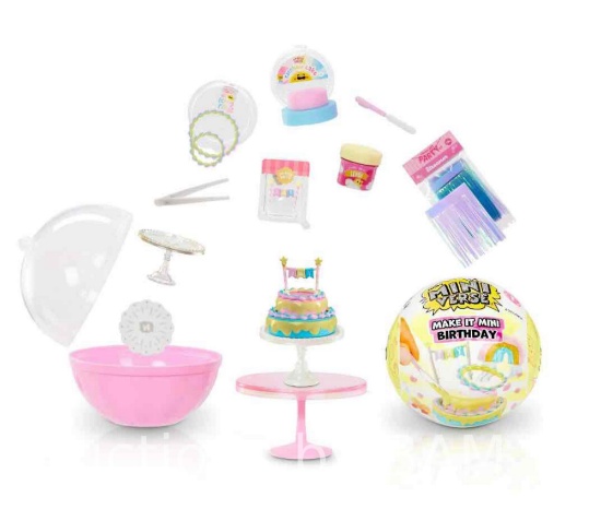 MGAs Miniverse Make It Mini Birthday Mini Collectibles, Walmart Exclusive Novelty