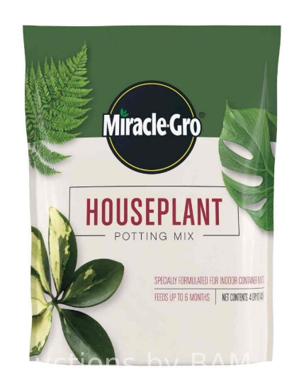 Miracle Gro House Plant Potting Mix 4 Dry Qt