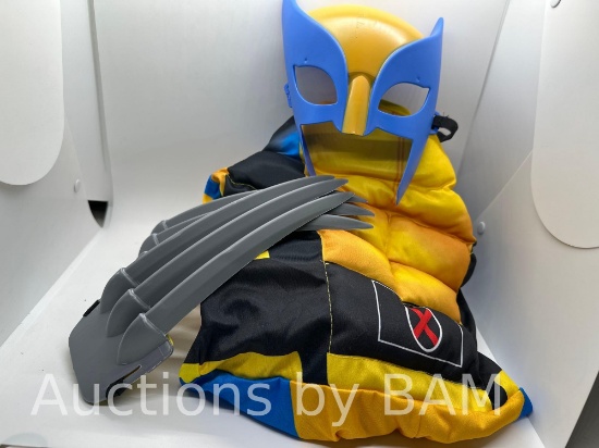 Litotail Deadpool and Wolverine Cosplay Jumpsuit Costume Kids Zip-Up Uniform Suits Superhero