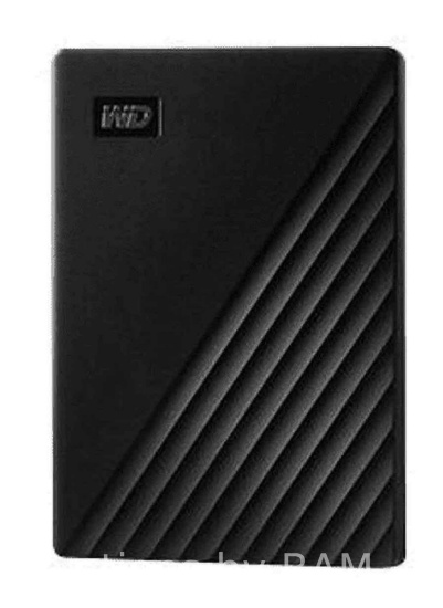 WD 5TB My Passport Portable External Hard Drive Black