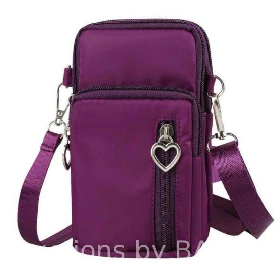 Small Cell Phone Pouch, EEEkit Womens Crossbody Purse Bag, Nylon Lightweight Shoulder Wallet
