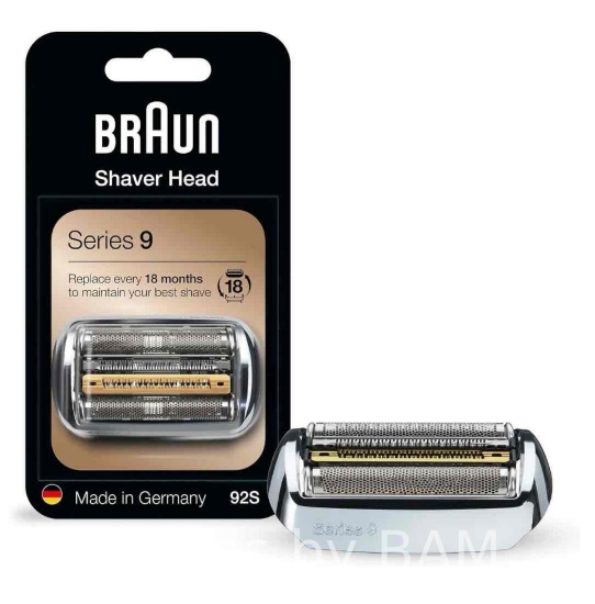Series 9 Compatible Braun Electric Shaver Replacement Head - 92S - Compatible with Braun Razors