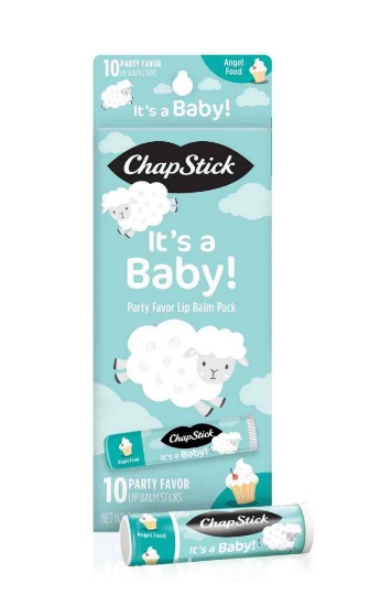 ChapStick Party Favor Lip Balm Gift Pack Its a Baby 10 sticks 0.15 oz each