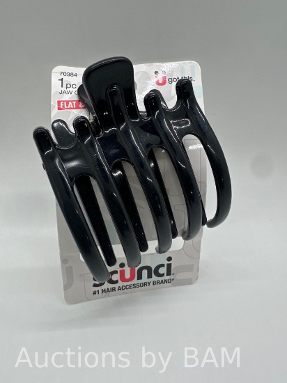 Scunci Extra Large Flat and Comfy Claw/Jaw Clip