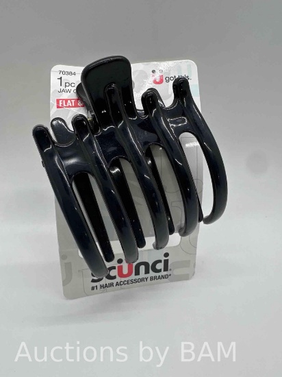 Scunci Extra Large Flat and Comfy Claw/Jaw Clip