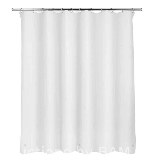 Mainstays Light Weight PEVA Shower Curtain Liner 2 Pack