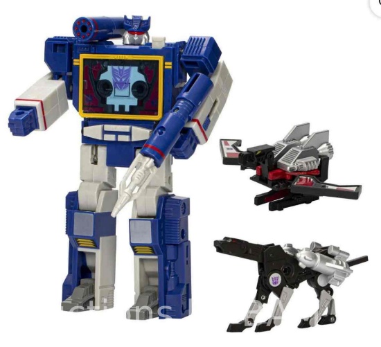 Transformers: Retro 40th Anniversary Soundwave, Laserbeak, & Ravage