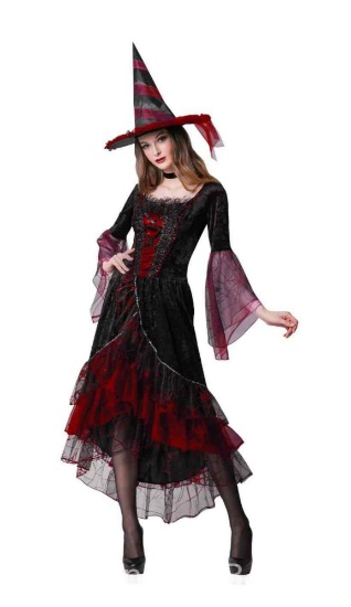 Halloween Witch Costume for Adults