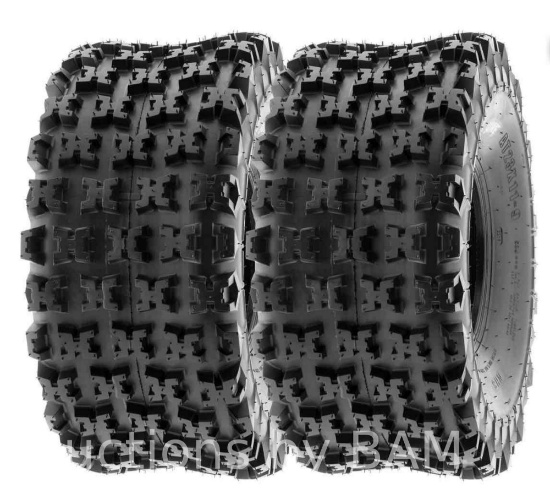SunF All Terrain ATV UTV Tires 20x10-10 A027 (Pair of 2)