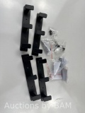 Wall Mounted Hooks Black