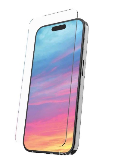 onn. Glass Screen Protector for iPhone 15 Pro Max