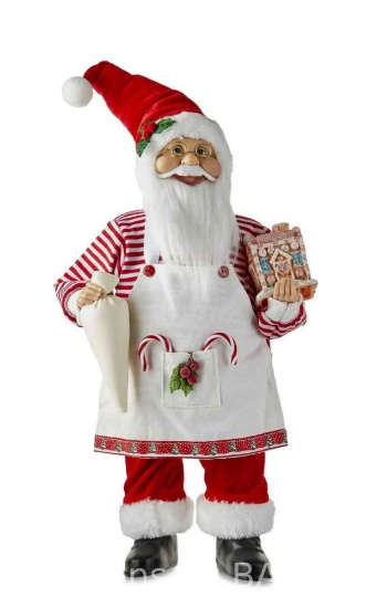 Baking Santa, 18 in, by Holiday Time