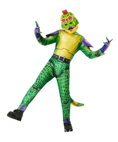 Five Nights at Freddys Montgomery Gator Halloween Costume for Children