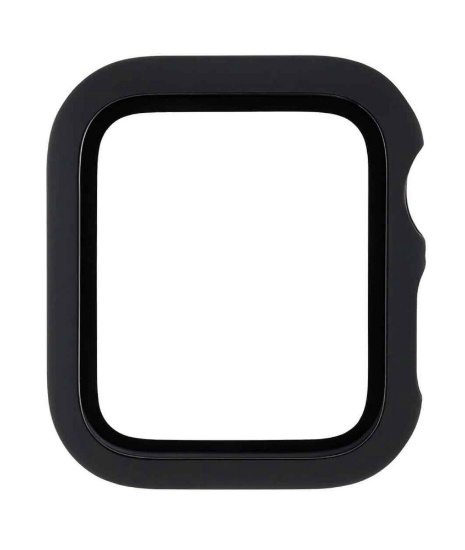 WITHit Full Protection Black Bumper with Glass Screen Protection Apple Watch 40mm