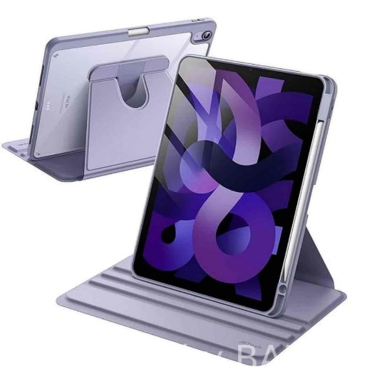 JETech Rotating Case for iPad Air 11-Inch M2 (2024), iPad Air 5/4 (2022/2020 5th/4th Generation