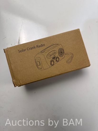 Solar Crank Radio