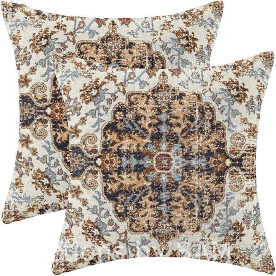Boho Pillow Covers 20x20 Set of 2