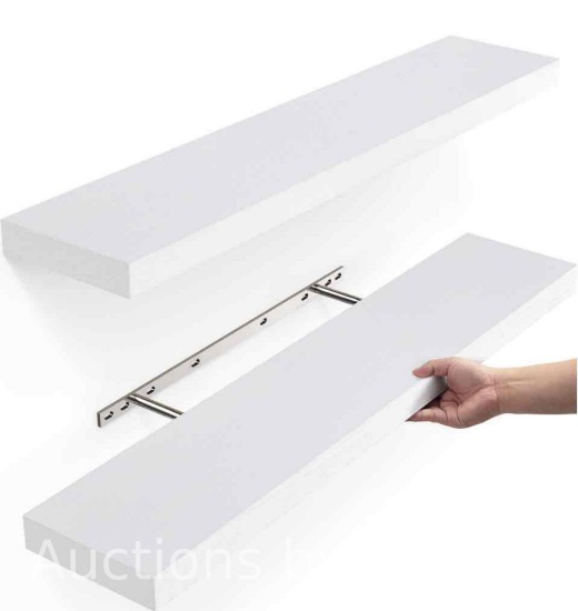 Ophanie 23 inch Wood Floating Shelves Wall Mounted Shelves