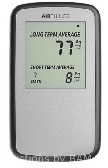 Airthings Corentium Home Digital Radon Detector 223 Portable, Alarm, Remote Monitoring, Lightweig...