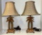 PAIR OF HAMPTON BAY CLASSIC COLLECTION DECORATIVE 16? ACCENT LAMPS $50