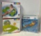 NEW INTEX LOUNGE SIT?N FLOAT & BLUESCAPE TRANSPARENT MAT POOL FLOATS $22