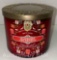 NEW WHITE BARN RASPBERRY THUMBPRINT SCENTED CANDLE $27