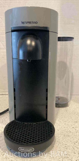 DELONGHI NESPRESSO VERTUO PLUS POD CAPSULE COFFEE ESPRESSO MACHINE MODEL ENV150GY
