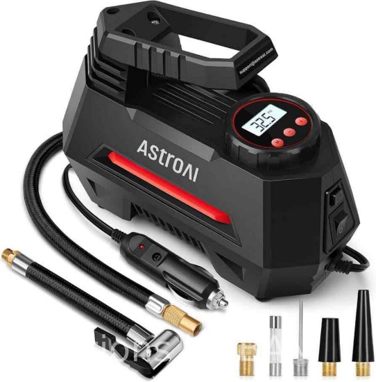 ASTROAI 100PSI PORTABLE AIR COMPRESSOR MODEL CZK-3631 $35