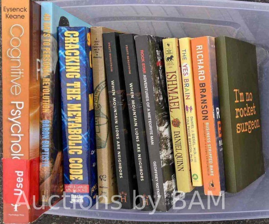 BOOKS- NONFICTION, EDUCATIONAL, MAGAZINES & COMIC BOOKS