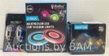 BYTECH WHEEL LIGHTS, BRILLIANT MULTICOLOR LED CUP HOLDERS & HOOFUN BATTERY OPERATED STRING LIGHTS