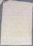NULOOM TAN & BROWN JUTE PATIO AREA RUG 71? X 106? $80