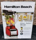 HAMILTON BEACH WAVE ACTION BLENDER #53519W $40