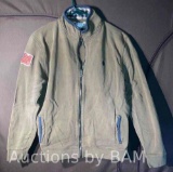 U.S. POLO ASSN FELPA ZIP UP JACKET JR BOYS SIZE XL $55