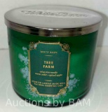 NEW WHITE BARN TREE FARM SCENTED CANDLE $27