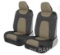 Motor Trend AquaShield Car Seat Covers for Front Seats, Beige Waterproof Seat Covers for Cars Tru...