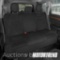 Motor Trend AquaShield Black Waterproof Rear Bench Seat Cover for Cars Trucks SUV