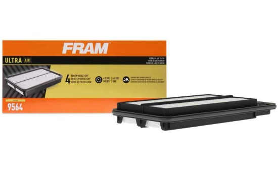 FRAM Ultra Air XGA9564, Premium Engine Air Filter for Acura, Honda Vehicles