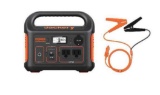 Jackery Explorer 290 Plus Portable Power Station with Automobile Battery Charging Cable