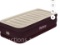 Bestway Maroon Tritech Airbed Twin 20 with built-in AC pump