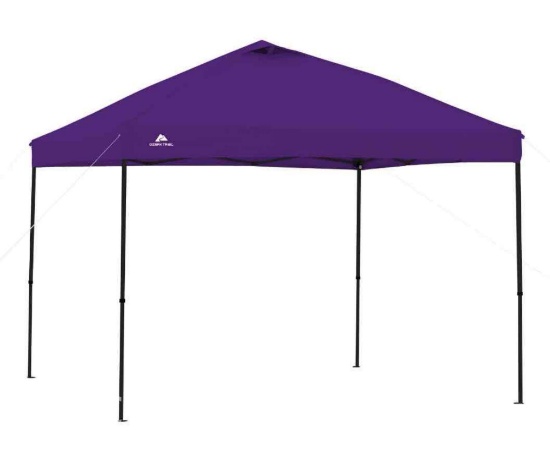 Ozark Trail 10 x 10 Purple Instant Outdoor Canopy