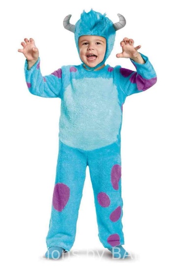 Monster Inc Sulley Halloween Costume for Toddler