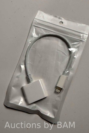 Lightning Cable for Apple Devices Unknown Connection Type