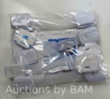 Tolobeve Baby Safety Locks for Cabinets - (10 Pack) Adjustable Cabinet Locks