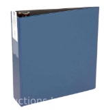 Avery Economy 3 Ring Binder, 3 Round Rings, 1 Blue Binder (04600)
