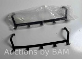 2 x Black Hanger with 5 Hooks, for hanging on the door