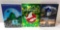 DVD TITLES STEVEN SPIELBERGS E.T. 2 DISC DVD LIMITED COLLECTORS EDITION. GHOSTBUSTERS 1 AND 2.