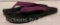 OLUKAI OHANA ORCHID FLOWER PURPLE AND BLACK WATER RESISTANT SANDALS WOMEN?S SIZE 9 MSRP 75.00